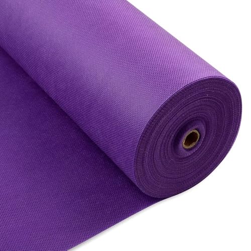 Longing Home Rouleau de Nappe jetable en intissé Imitation Tissu au mètre, idéal pour Un...