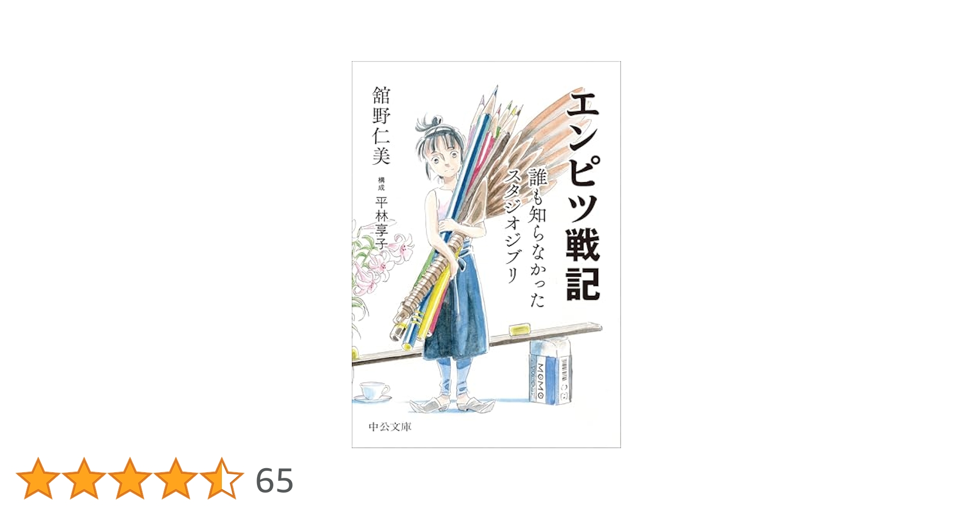 初版 直筆サイン入り 舘野仁美 / エンピツ戦記 誰も知らなかったスタジオジブリ エンピツ戦記 誰も知らなかったスタジオジブリ -舘野仁美 著