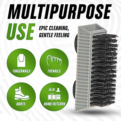 Grip Clean N032-FB01 Hand Cleaner For Auto Mechanics, Heavy Duty Pumice Soap & Fingernail Brush thumb #4