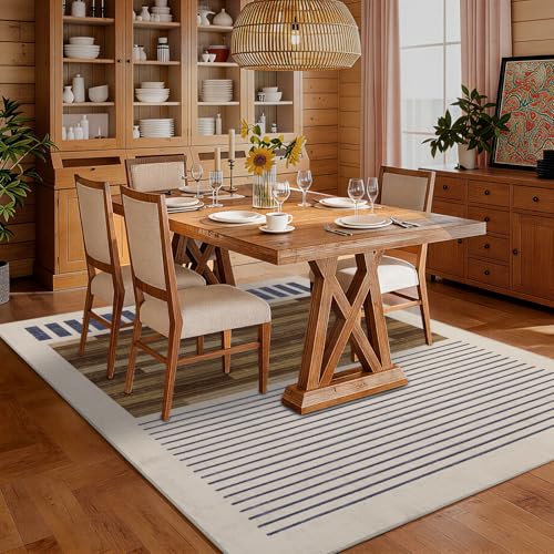 Tapete decorativo beige marrón 5x7 pulgadas YIHOUSE miniatura 3
