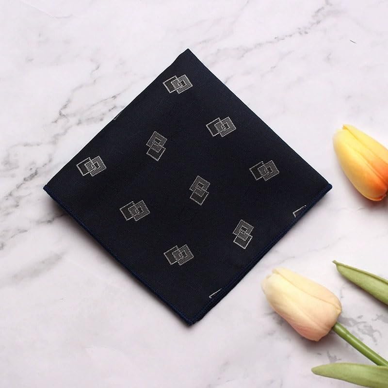 Men's Formal Small Square Handkerchief for Business Suit Party Pocket