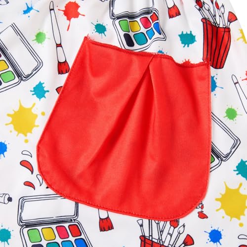 Vieille Little Girls Sleeveless Dress Cute Summer Sundress with Pocket 2-7 Years3