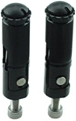 Miniatura 2 de Estriberas plegables para motocicleta, estriberas, reposapiés, clavijas, pedales traseros para Yamaha YZFR15 YZFR3 YZFR25 YZF R15 R3 R25 FZ16 FZ 16