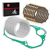 MOTO1988 Clutch Friction Plates Kit & Gasket For YAMAHA V STAR 1100 XVS1100 1999-2009 5P9-W001G-00-00