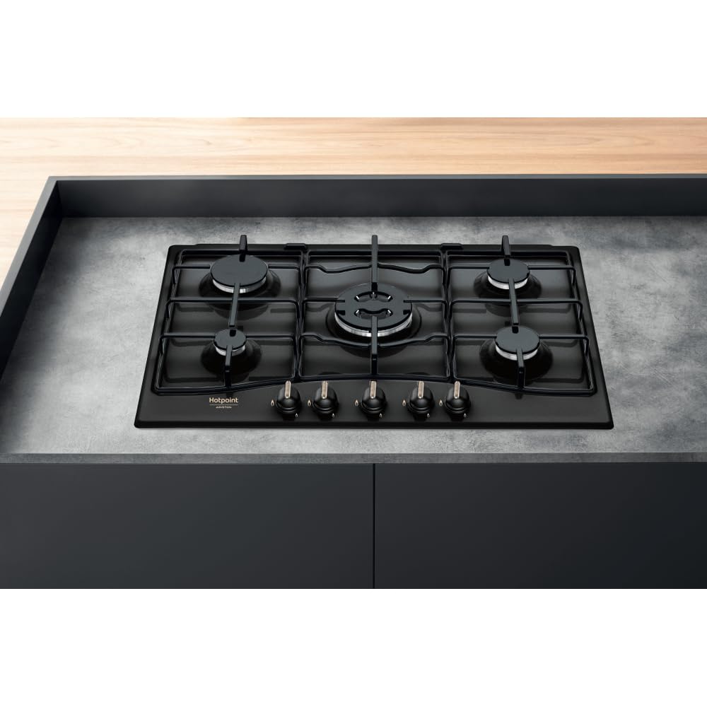 Hotpoint PCN 750 T (AN) R/HA Incasso Gas Antracite piano cottura