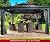 Sojag Outdoor 12' x 14' Mykonos Double Roof Hardtop Gazebo Outdoor Sun Shelter