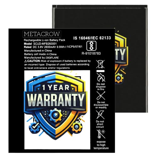Image of Original SCUD-MFB260001 Battery Compatible for Jio 4G Router JioFi 4 JMR1140 - (2600mAh) - 1 Year Warranty F9