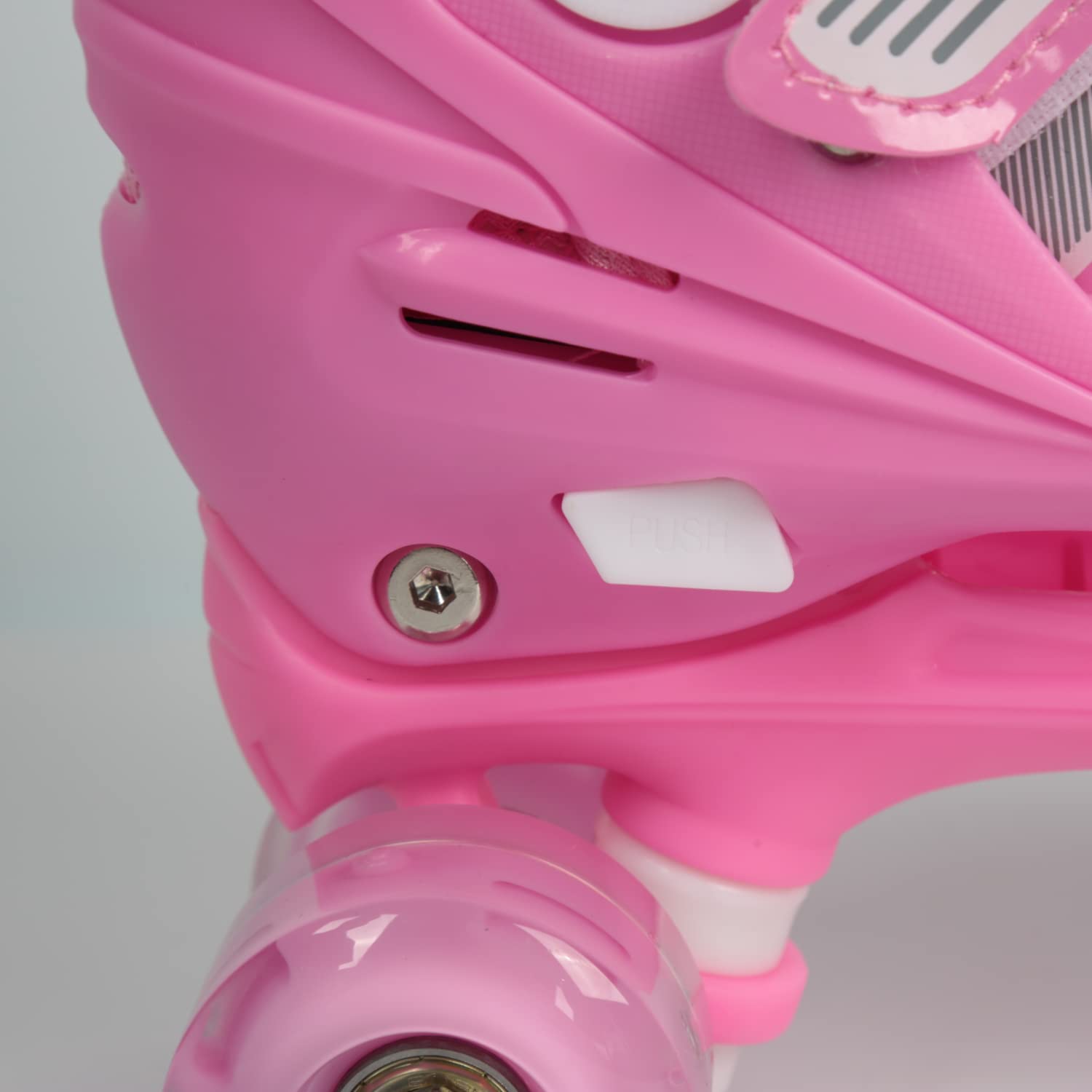 Rollers en Ligne/Rollers Quad pour Enfant avec/sans Roues Lumineuses Taille Réglable de 31 à 38 Confortables et Respirants Inline-Skates Roller Skates pour Filles et Garçon Adolescent Débutant