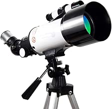 Doifck Telescope 50mm Aperture & 600mm Focal Length Portable Telescope with Adjustable Tripod and Finder Scope for Beginners and Kids - coolthings.us