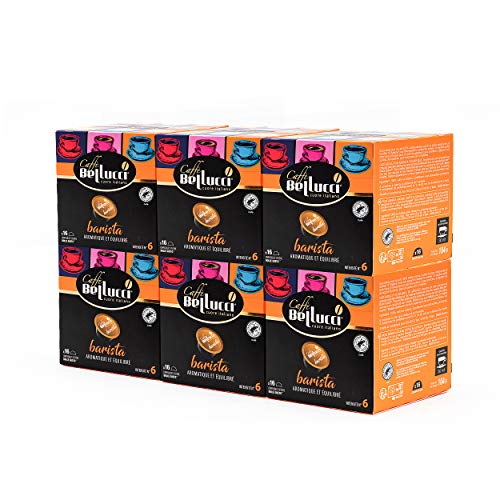 Caffè Bellucci - Café Barista x96 - 6 Boîtes de 16 capsules compatibles Dolce Gusto® - Aromatique et équilibré Cover