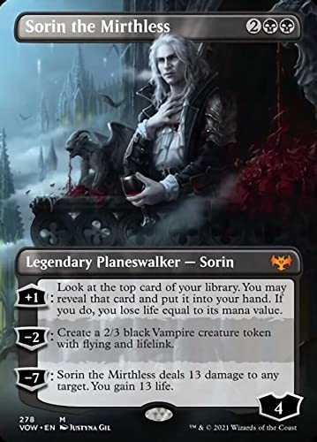 mtg  不笑のソリン/Sorin the Mirthless dbl mtg 不笑のソリン/Sorin the Mirthless dbl mtg 不笑のソリン/Sorin