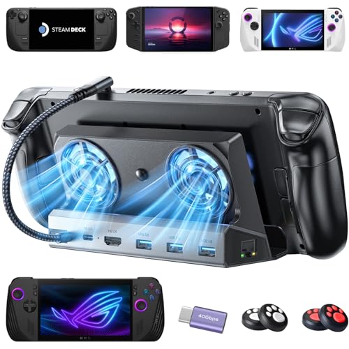 LISEN Docking Station for ASUS ROG ALLY X & Steam...