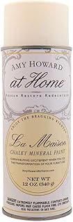 AMY HOWARD AT HOME - Chalky Mineral Spray Paint - All In One Paint - No Stripping, Sanding, or Priming - Matte Finish Chalk Paint for Furniture - La Maison (12 oz)