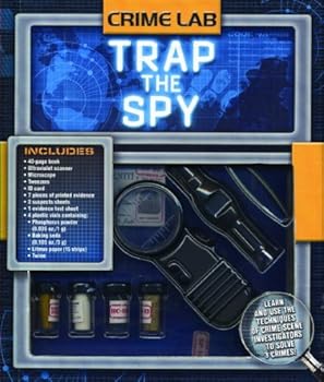 Hardcover Crime Lab: Trap the Spy Book