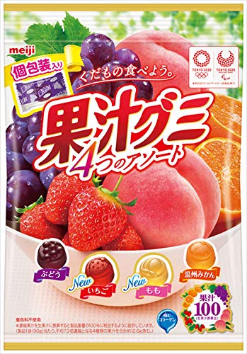 明治 果汁グミアソート個包装 90g×6袋