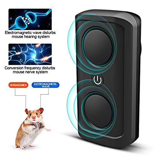 ZXY Ultrasound Electronically Controlled Mouse Repellent And Mouse Mosquito Repellent Plug for Spider/Mouse/Ant/Rodent