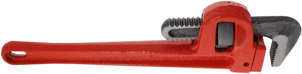 Utoolmart Pipe Wrench 300mm Straight Plumbing Wrench Plumbers Tool with Adjustable Jaw 2Pcs