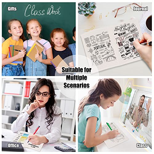 Eoout 60 Pack A5 Kraft Notebooks, Composition Notebooks Lined Journal Bulk, 15 Colors With Rainbow Spines, 60 Pages For Kids Women Girls, School Office Supplies #TOP5