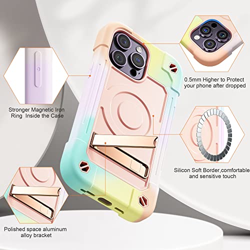 Image of USB C Hoerrye Charging Adapter (Rainbow Pink)