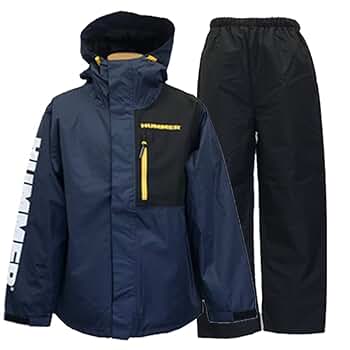 HUMMER HM-3600 ウィンター スーツ 4L ダークネイビー 弘進ゴム レインウェア メンズ ハマー HUMMER 防水防寒レインスーツ 弘進