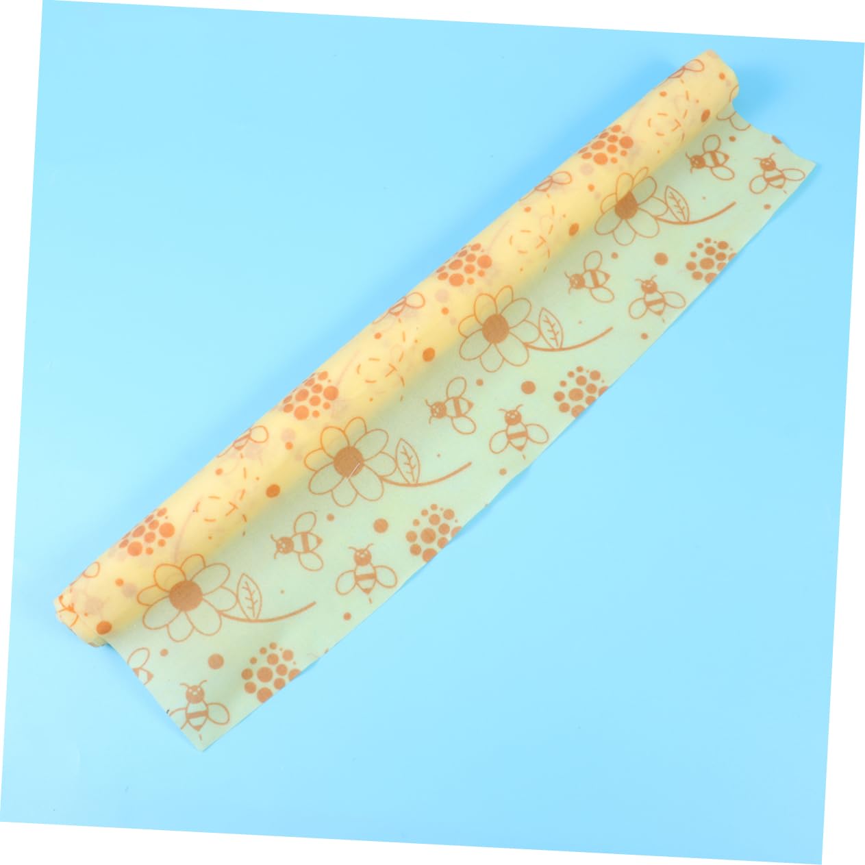 Gatuida Lebensmittelverpackung Verpackungszubehör Party-geschenktüte Packpapier 3 Rollen Kühlschrank Wickeltuch Lebensmittel Bienenwachs Sandwich-Geschenkpapier Verpackung