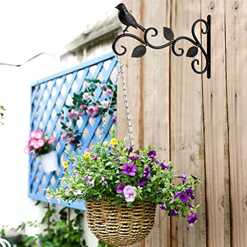 Crochets pour panier suspendu Lanjue support mural extérieur en acier
