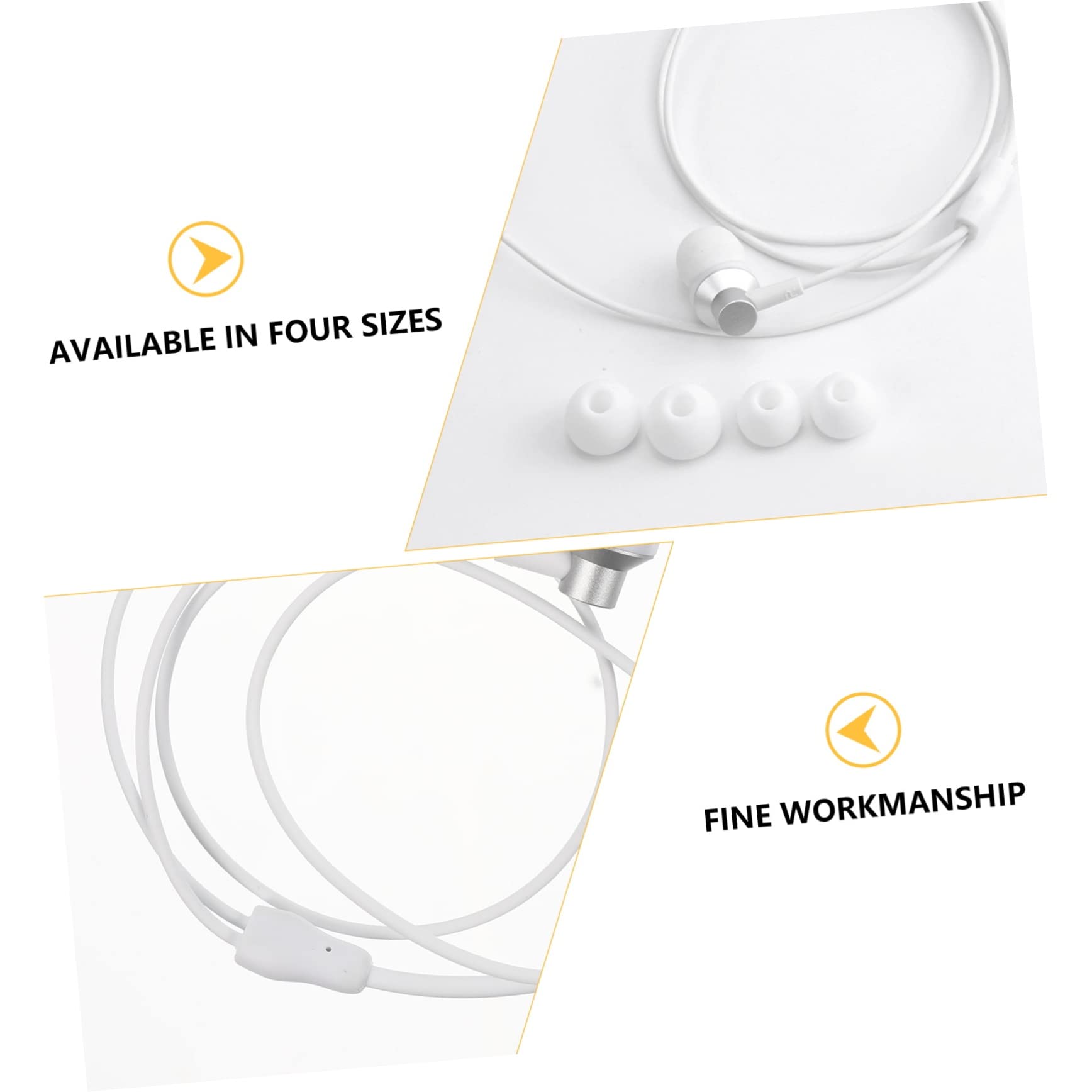 Gadpiparty 3 Pezzi Occhiali Vr Auricolare Musica Auricolare Occhiali Vr Cuffia On Ear Cuffie Iem Auricolari Con Filo Cuffie On-Ear Filo Cablato Cuffia Accessori Sport Di Plastica