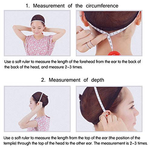 Flameer Moda Feminina Cabelo Perucas Longas Perucas Sintéticas Peruca Encaracolada Reta Completa