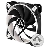 ARCTIC BioniX F120 – 120 mm Ventilador de Caja para CPU con PWM Sharing Technology (PST), Motor Trifásico Muy Silencioso, Computadora, 200-1800 RPM – Blanco