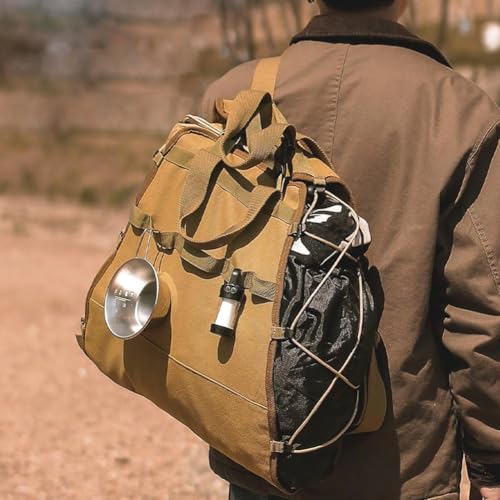 Sac pour bûches en toile imperméable de haute qualité pour l'extérieur - 4