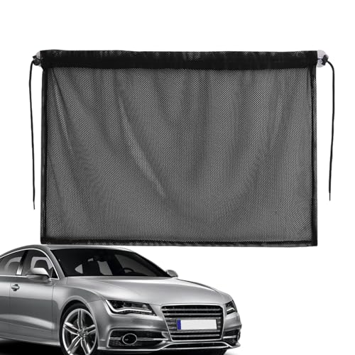 Samuliy Cortinas para ventana de coche, cubiertas de ventana lateral con ventosa, cortinas de bloqueo UV automático, cubierta opaca para coche, camión, caravana