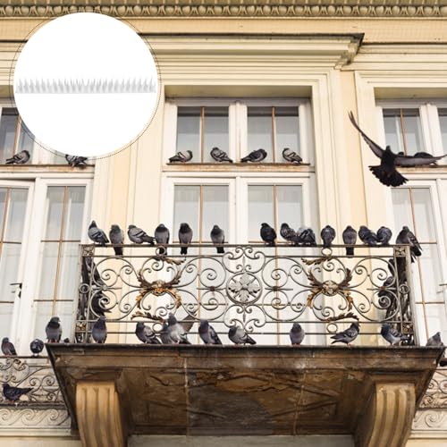 Vallas en techos para evitar murciélagos con tiras transparentes 4