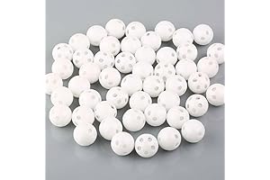 10Pcs White Rattle Balls Inserts for Animal Puppet Doll Rattles and Plush...