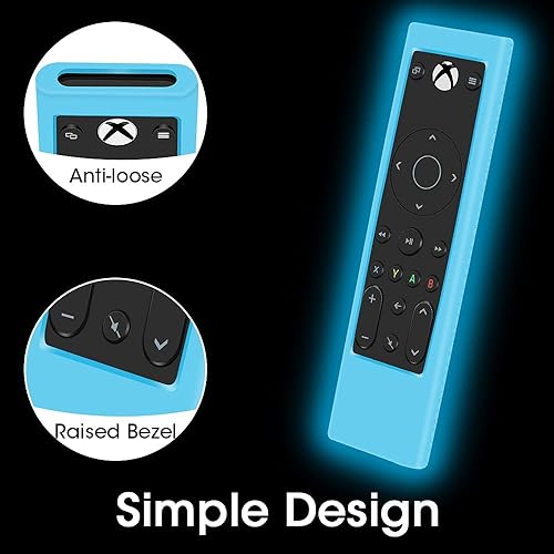 Miniatura 5 de Funda protectora de silicona para control remoto de juegos PDP Xbox Series XS Xbox One, Xbox, funda a prueba de golpes para PDP Xbox One Remote