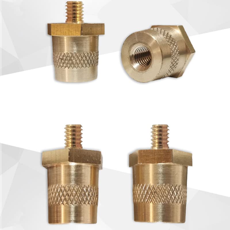 Coppia Adattatori Per Batteria Auto M8 - Con Viti In Acciaio Inox E Rondelle - Foto 8