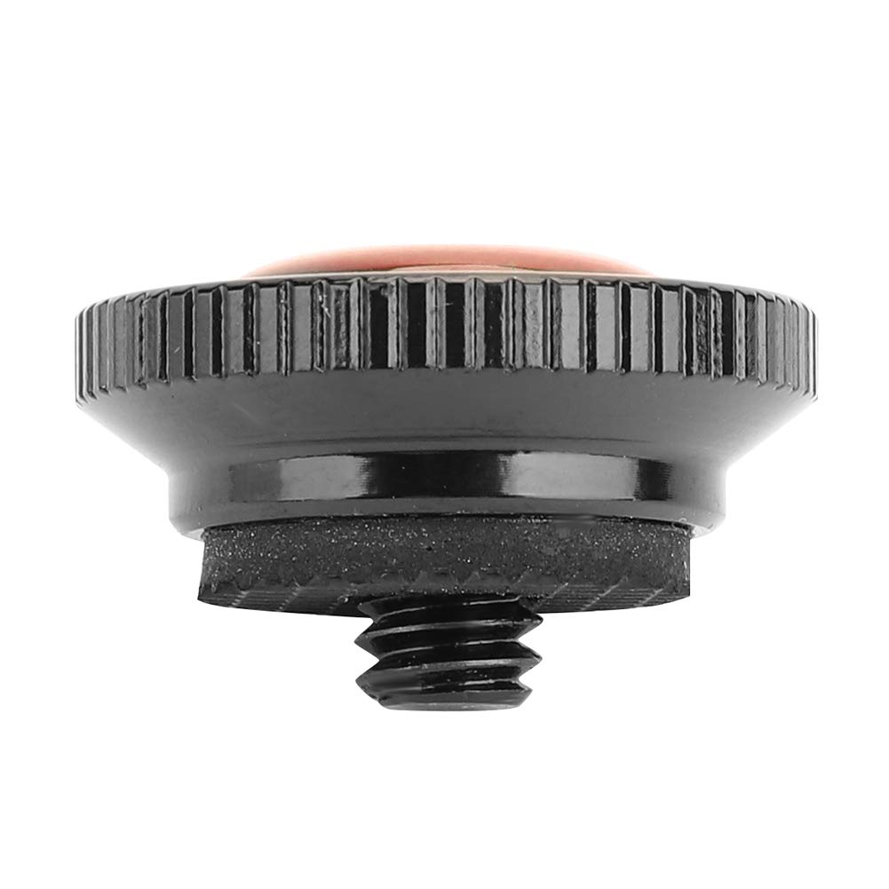 Diyeeni Piastra a sgancio rapido, Mini Piastra a sgancio rapido in Lega di Alluminio con Una Vite Standard da 1/4 di Pollice, progettata Solo per treppiede Manfrotto Compact Action, Resistente(Rosa