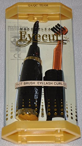 Eyecurl II Heated Eyelash Curler with Brush Choose Color (Black)