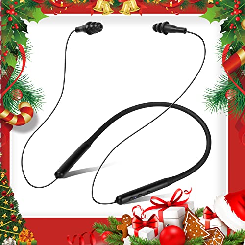 Bluetooth Earplug Headphones, Wireless inEar Earbuds with Mic,Neckband