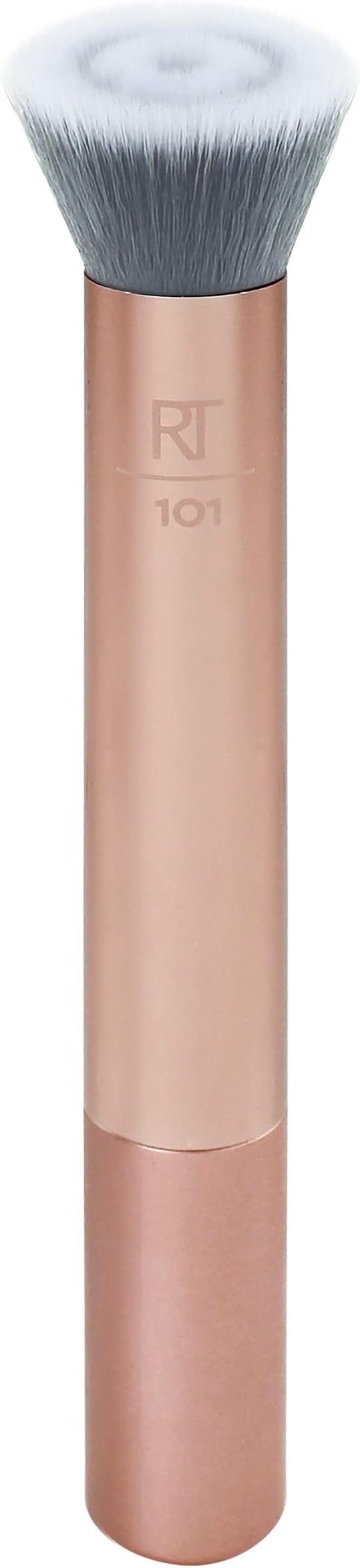 Real Techniques Complexion Blender Makeup Brush, Professional Foundation, Primer, & Moisturizer Face Brush, Uniquely-Cut Synthetic Bristles, Skincare & Makeup Tool, Vegan & Cruelty-Free, 1 Count