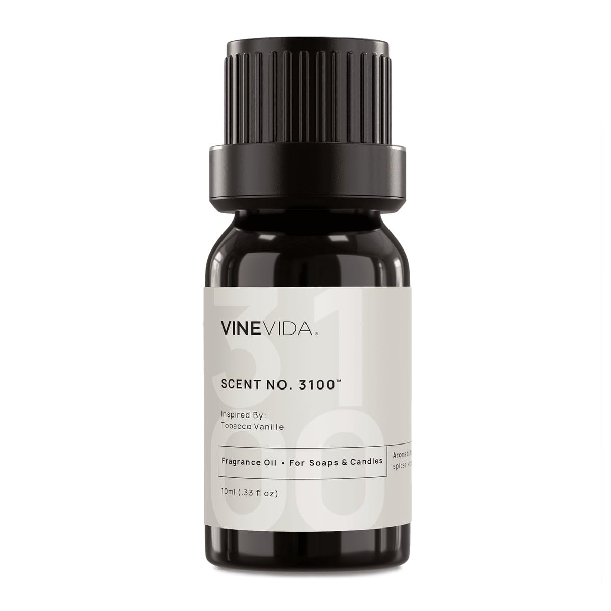 VINEVIDA [0.33oz] Scent No.3100 Fragrance Oil for Candle Making - Made in USA - Natural Candle Fragrance Oil - Scents for Soap Making