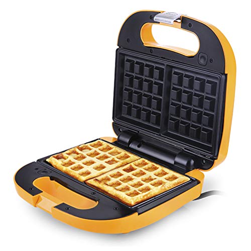 XCXDX 5-in-1 Frühstück Snack Maschine, Waffel Mini Cartoon Kuchen Maker, Bratpfanne Maschine, Abnehmbare Antihaft-Platte… – Bild 3