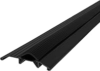 Vista 12 de M-D Building Products 08102 3-3/4 pulgadas x 3/4 pulgadas x 36 pulgadas. Aluminio plateado y vinilo resistente umbral de bajo perfil