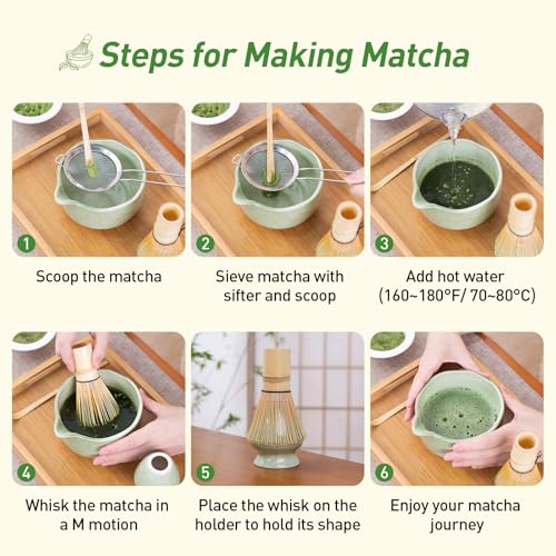 HOTTOR Matcha Whisk Set