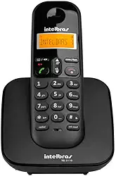 Telefone sem Fio Intelbras TS 3110 Preto - Identificador de Chamada