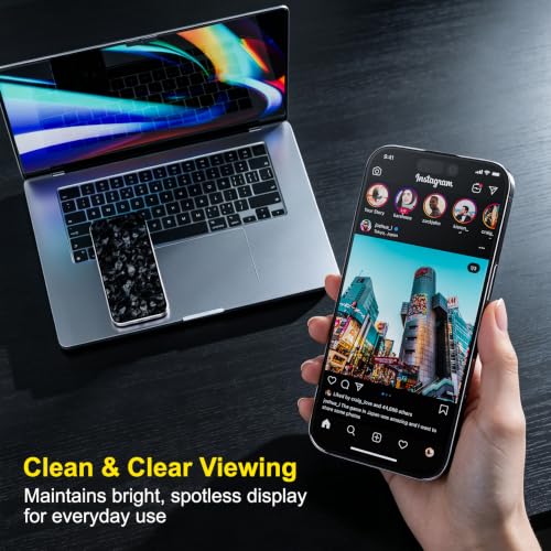 3 Pack for iPhone 17 Pro Max Privacy Screen Protector, HD Clear Glass - image 5