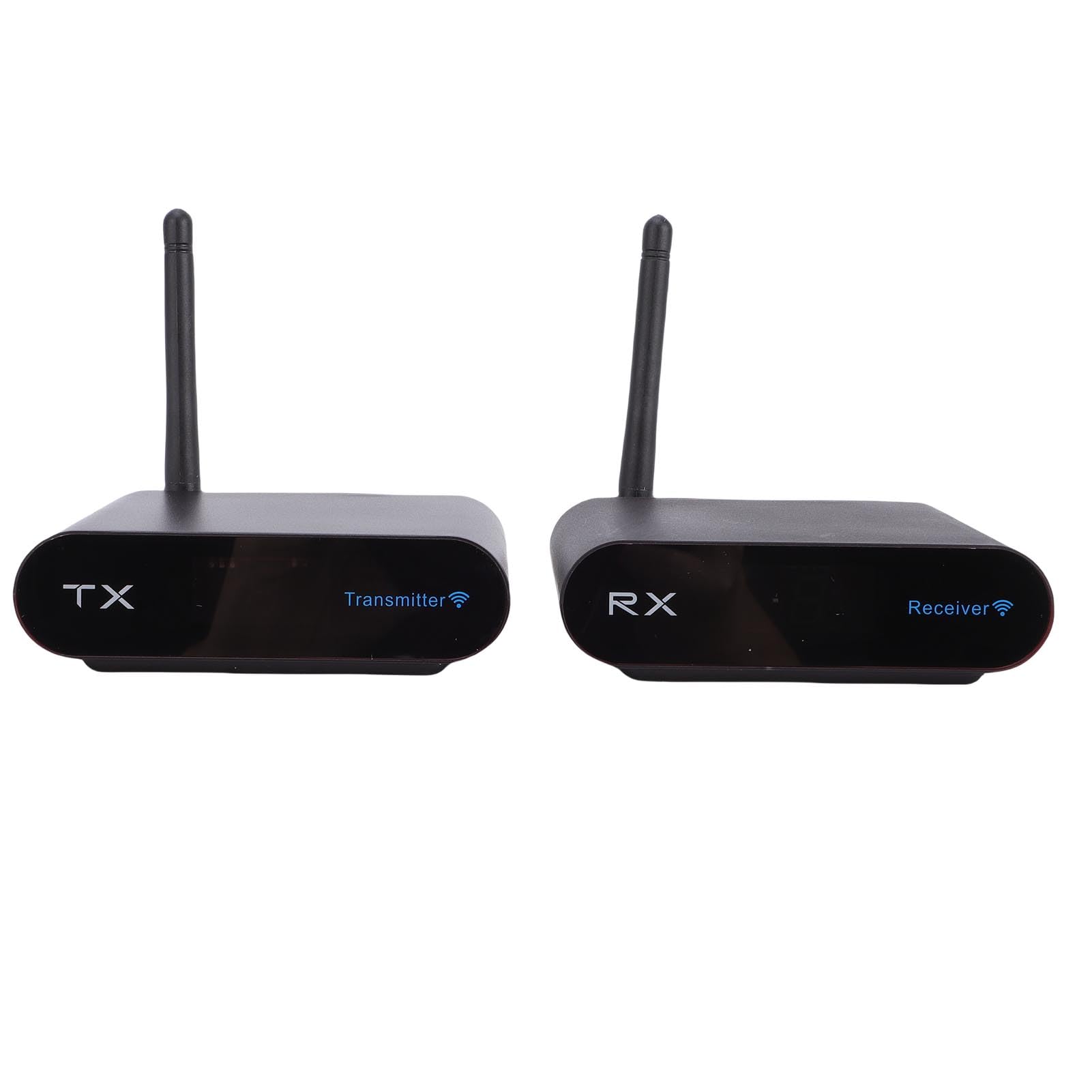 Fabater Receptor y Transmisor AV Inalámbrico Compacto, Diseño Plug-and-Play de 5,8 GHz para Opciones de Conectividad Flexibles en la Sala de Estar/Cine en Casa (Enchufe de la UE)