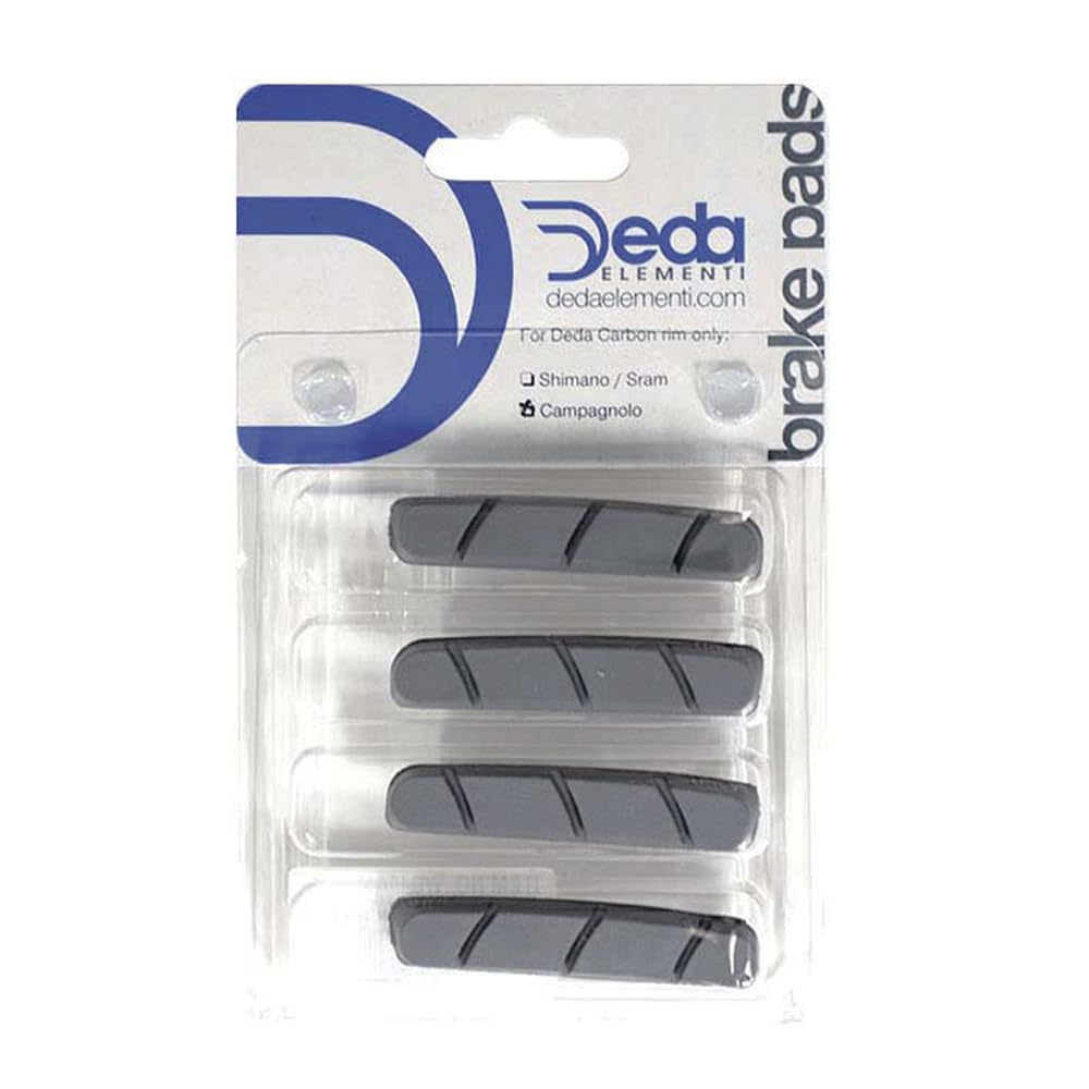 Deda Elementi Carbon Rim Brake Pad Inserts, Grey, Compatible with Shimano, Two Pairs โ image 1