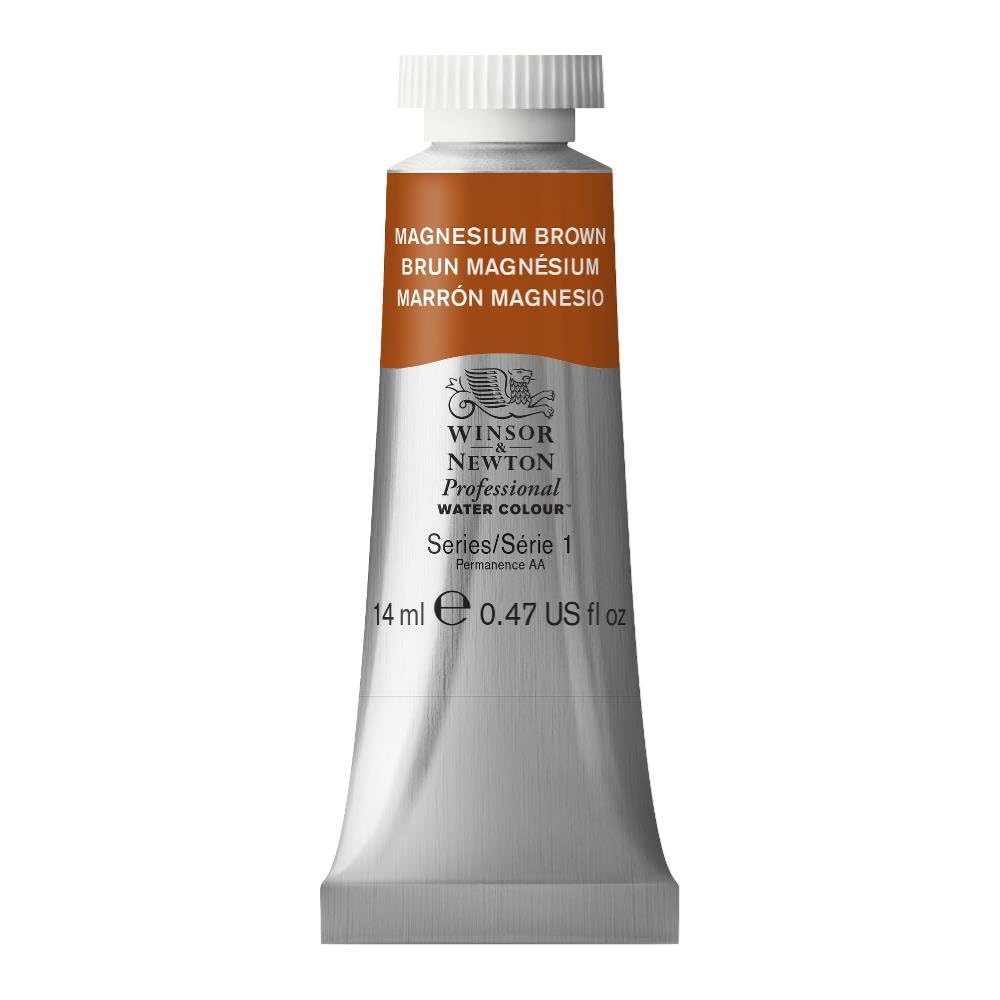 Winsor & Newton 14 ml Tube Professional Water Colour Paint, Magnesium Brown
