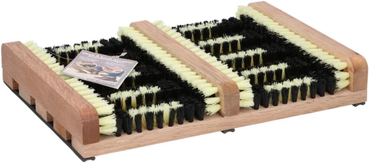 Brosse Pour Chaussures Antidérapante - Poils Robustes - Nettoyer Saleté Poussière Neige - Essuie-Bottes