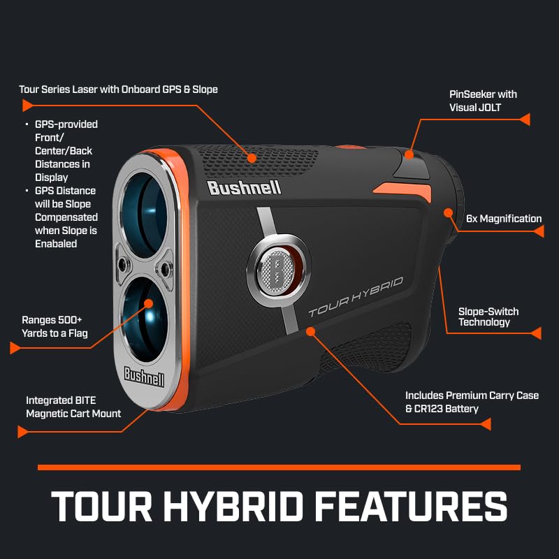 Image of Bushnell Golf Tour Hybrid Laser Rangefinder